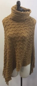 Womans Yellow Turtleneck Shrug One Size - Picture 1 of 2