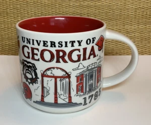 Starbucks University of Georgia UGA Bulldogs Been There Series 14 oz mug NO BOX - Picture 1 of 13