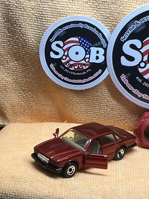 Matchbox 1986 Jaguar XJ6 Maroon Diecast NM Condition - Image 1 of 4