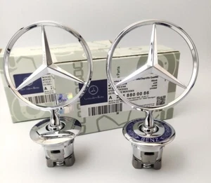 Mercedes Motorhaube Stern Emblem W204 W208 W212 A2108800186 Chrom NEU 100% - Bild 1 von 15