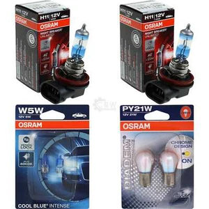 2X Osram Night Breaker Ilimitado H11 Diadem Cromo PY21W Cool Blue Intense W5W - Imagen 1 de 12