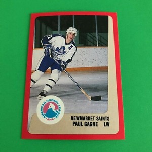 1988-89 ProCards Hockey - Paul Gagne - Newmarket Saints AHL (NM)