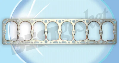 MEJOR JUNTA DE CULATA DE COBRE para 1940-1954 Packard 288 327 356 cabeza plana 8 Foto 1 de 4