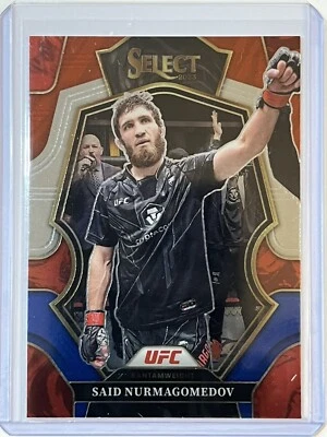 2023 Said Nurmagomedov Panini Select UFC Premier Level Red & Blue Prizm #111 - Image 1 of 2
