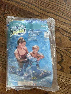 Детский надувной комплект для плавания Summer Wave Splash Zone. Мяч, нарукавные повязки, кольцо, серфер - Изображение 1 из 2