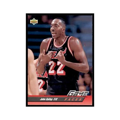 1992 Upper Deck John Salley Basketball Cards #497 - Image 1 of 3