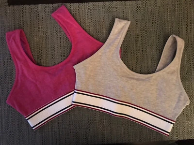 Sujetador Jockey Girl Sport Performance Talla Pequeña (Paquete de 2) Rosa/Gris Foto 1 de 4