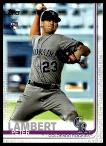 2019 Topps Update Peter Lambert RC Colorado Rockies #US73 - Picture 1 of 2