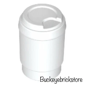 Lego Minifigura Taza de Café para Llevar - Café Minifigura Contenedor Para Llevar Tazas NUEVO - Imagen 1 de 1