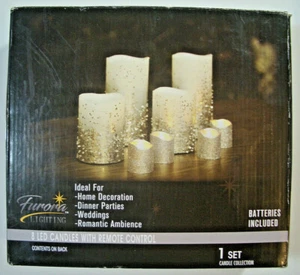 FUORA ILUMINACIÓN 8 VELAS LED con CONTROL REMOTO ¡NUEVO!¡! - Imagen 1 de 12
