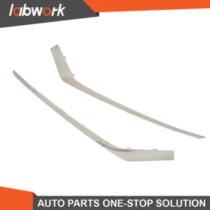 Labwork Bumper Trims Molding Step Pads Pair Set For 2018 Hyundai Sonata Sedan - Bild 1 von 13