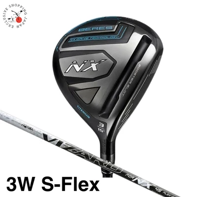 HONMA Golf BERES NX Fairway Wood 3W 15° VIZARD NX 45 Graphite Shaft S-Flex Men - Image 1 of 4