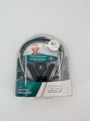 Logitech ClearChat Premium PC Headset - BRAND NEW IN FACTORY SEALED PACKAGE - Image 1 of 4