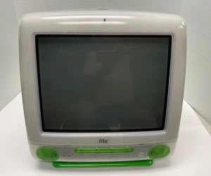 Vintage Apple iMac G3 Lime Green Working - Picture 1 of 12