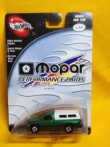 2002 Hot Wheels 100% Mopar Performance 3/4 DODGE RAM 1500 GREEN NIP 🔥E - Picture 1 of 11