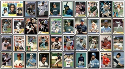 Mixed Lot of 104 Baseball Sports Cards 1979-2017 Cleveland Indians - Image 1 of 3