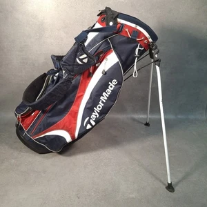 Taylormade 6 Way Golf Stand Bag Blue White Red - Picture 1 of 15