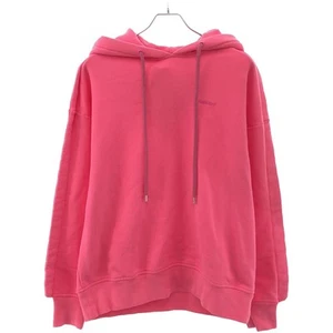 AMBUSH BWBB006F21FLE001 Stitched Edge Drawstring Hoodie Pink S Used MESC-0 - Picture 1 of 4