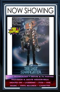 The Last Starfighter Movie Poster Canvas Unframed 20x30cm Repro Free Post - Picture 1 of 6