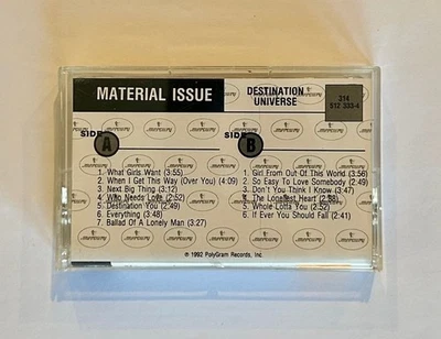 Material Issue - Destination Universe (Mercury Records, 1992, US Promo Cassette) - Image 1 of 4