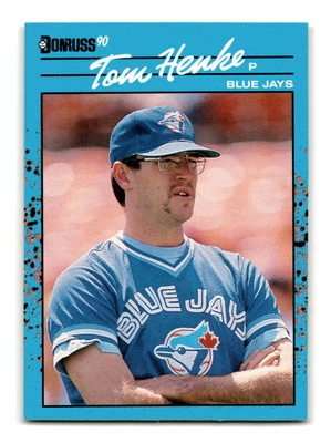 Tom Henke 1990 Donruss Best of the AL #14 Toronto Blue Jays NM-MINT - Image 1 of 2