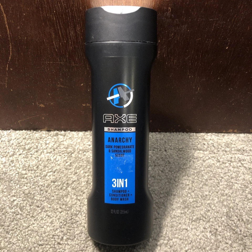 Axe Anarchy for Him 3-In-1 Shampoo Conditioner Body Wash Dark Pomegranate 12oz - Image 1 of 4