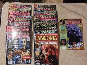 Lof of 20 issues of Fangoria 128, 164-183 magazine horror films movies - Picture 1 of 6
