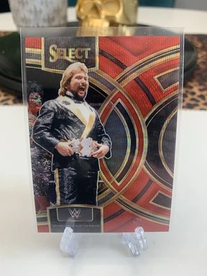 2024 WWE Panini Select Ted Dibiase Premier Level Red Wave Prizm #101 69/99 - Image 1 of 3