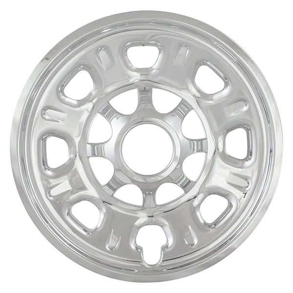 For Chevy Silverado 1500 11-15 CCI 18" 8 I-Spoke Chrome Impostor Wheel Skins - Image 1 of 1