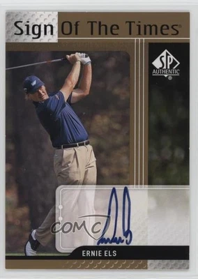 2012 SP Autêntico Sign of the Times Ernie Els #ST-EE Rookie Auto RC - Imagem 1 de 2