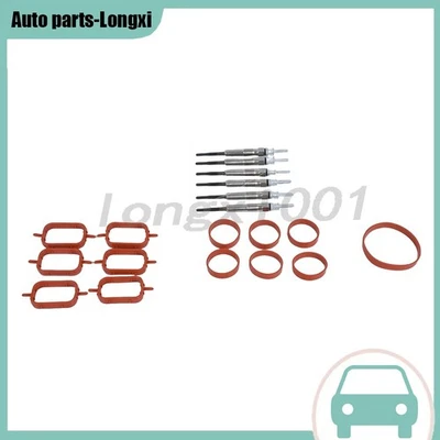 New Glow Plug Service Kit 0250603009 Fit BMW E90 335d E70 X5 xDrive35d - Imagem 1 de 4
