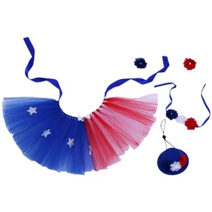Pet Dressing Supplies Independence Day Costumes Dog Outfits for Small Dogs - Foto 1 di 12
