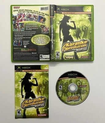 Karaoke Revolution Party - Microsoft Xbox - CIB Complete - Image 1 of 3
