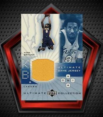 Kobe Bryant *141/250* 2002 Upper Deck Ultimate Jersey *Game Used* #KB Lakers NBA - Image 1 of 3