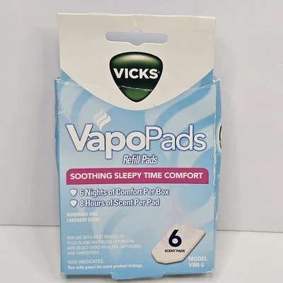 Vicks VapoPads Refill Soothing SLEEPYTIME 6ct  - Image 1 of 4