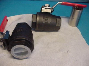 New KF Controlmatics 1 1/2" Ball Valve steel WCB NACE 2000 WOG - Picture 1 of 1