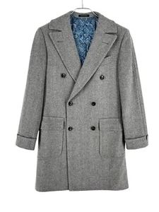 SUITSUPPLY Merano Hombres Lana Cachemira Abrigo Chaqueta Abrigo Talla 48 - UK/US:38S - Imagen 1 de 9
