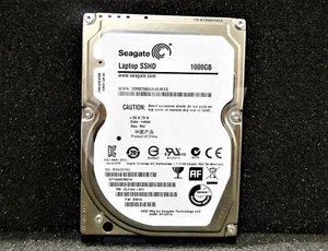 ST1000LM014 Seagate SSHD 1TB 5.4K RPM 6Gb/s 2.5" SATA SOLID STATE HYBRID DRIVE - Picture 1 of 2
