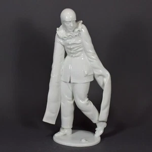 Rosenthal Schreitender Pierrot Art Deco Charol Bajazzo Figur figure figurine - Bild 1 von 9