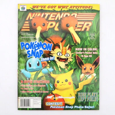 Nintendo Power Vol 121 June 99 Pokemon Snap Video Game Magazine W/ Both Posters - Image 1 of 4
