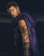 LIAM McINTYRE (Spartacus) signed 20x25cm original autograph with COA