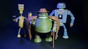 Futurama Roboter 3er Set 3D gedruckt - Bild 1 von 1