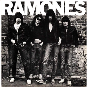 RAMONES - unbenutztes Debütalbum 1976 WERBEAUFKLEBER vom Manager DANNY FIELDS - Bild 1 von 2