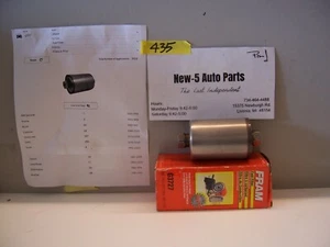 FRAM FUEL FILTER #G3727. BUICK, CHEVY, CADILLAC, OLDS, PONTIAC CIRCA 1982-2003 - Picture 1 of 8