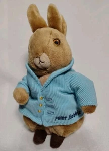 Beatrix Potter Stuffed Plush 2007 Peter Rabbit "Bean Bag Bum" Frederick Warne 7" - Picture 1 of 7