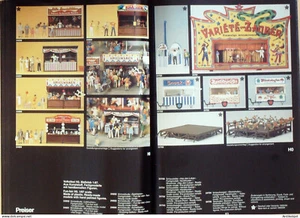 Preiser Catalogue (Cirque sujet décor modélisme) Allemagne 1985-86 - Picture 1 of 7