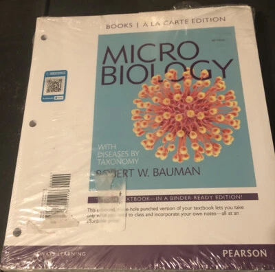 Microbiology with Diseases by Taxonomy, A La Carte Edition with ACCESS CODE - Image 1 of 3