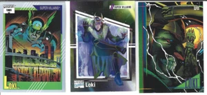 LOKI - 1991/1993/2024 cartas coleccionables, Marvel [casi como nuevo casi nuevo+] Avengers/Thor - Imagen 1 de 2