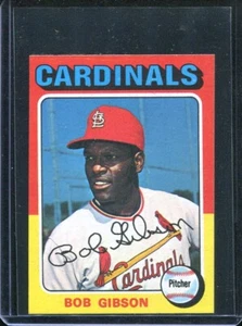 1975 Topps MINI Baseball # 150 Bob Gibson (NM+) Near Mint Plus - Picture 1 of 2