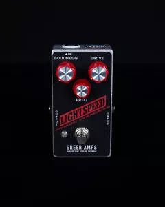 Greer Amps Lightspeed Organic Overdrive - Gameday Black - Picture 1 of 4